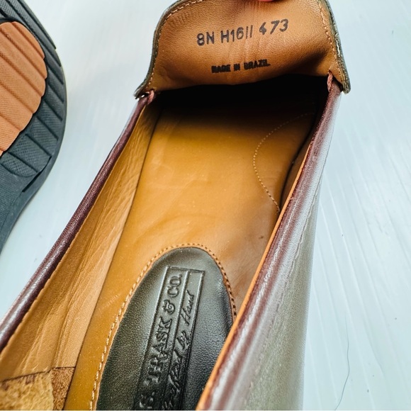 H.S. Trask & Co. Green Leather Loafers - Picture 8 of 11